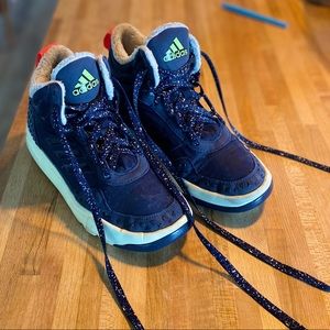 Stella McCartney, Adidas lined high top sneakers